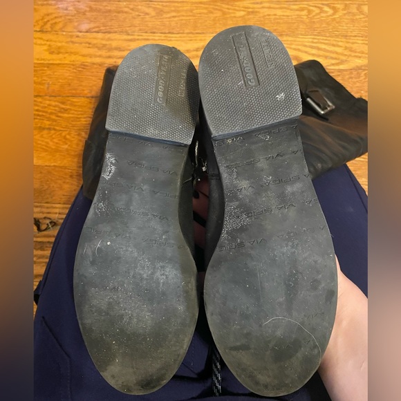 Via Spiga black calf length leather boots - Picture 7 of 8